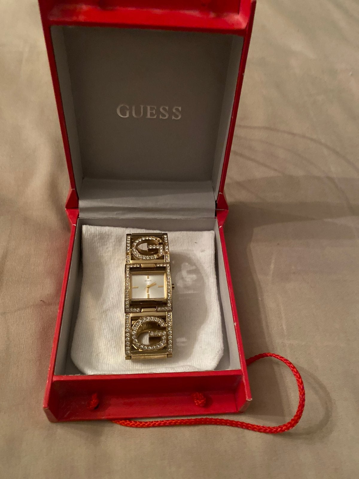 Guess dames horloge, Ophalen of Verzenden, Zo goed als nieuw, Staal, Guess