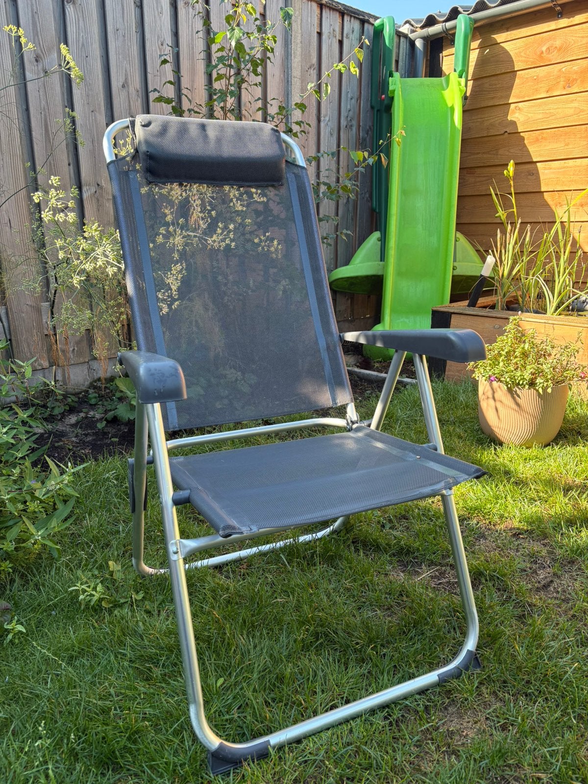 Camping/tuinstoel in zeer goede staat, Ophalen, Zo goed als nieuw, Campingstoel