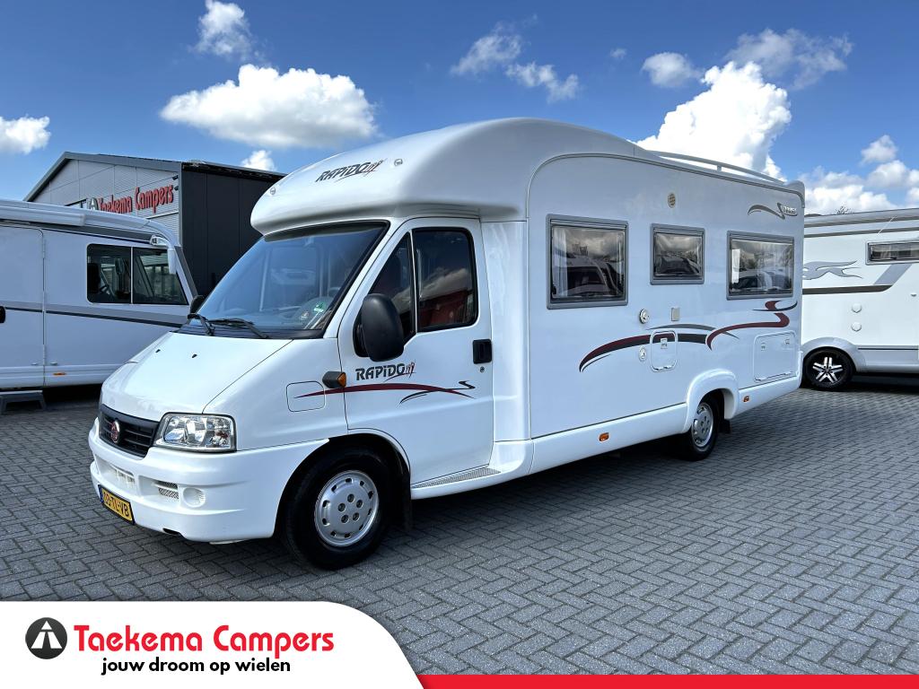 Rapido Le Randonneur 7085 F Fransbed/2006/Airco/Euro-4/146pk, Caravans en Kamperen, Campers, Fiat, Bedrijf, Rapido, 6 tot 7 meter