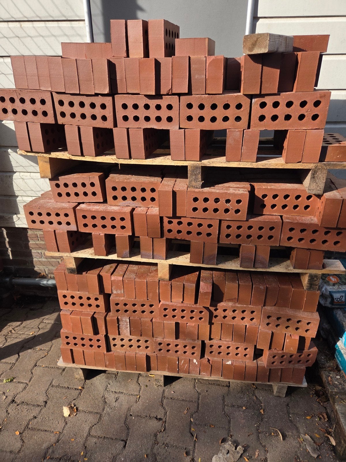 Gevelsteen - Baksteen Strating Oud Donkerrood Kolen sp wf, Ophalen, Nieuw, Bakstenen