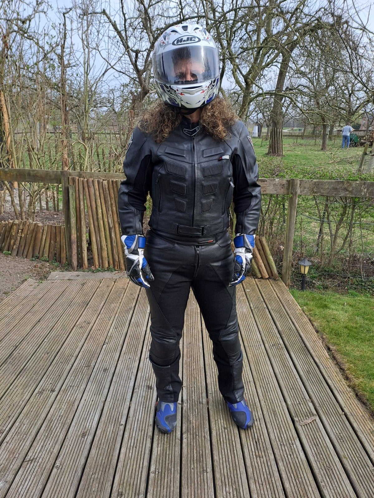 Evolution leren motorpak dames maat 44, Motoren, Kleding | Motorkleding, Ophalen, Tweedehands, Dames, Combipak