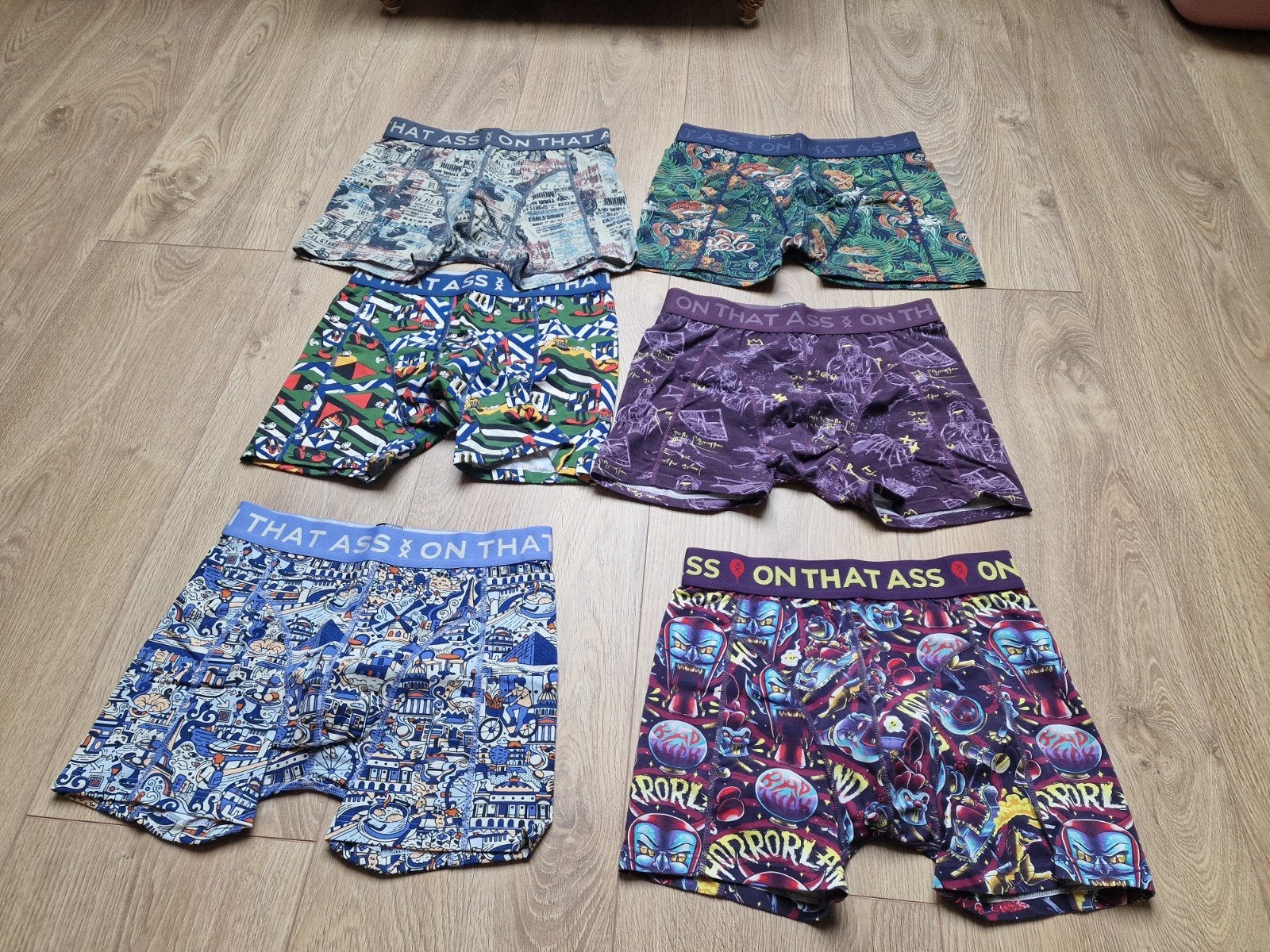 6 gloednieuwe boxers van on that ass maat s, Ophalen of Verzenden, Overige kleuren, On That Ass, Boxer
