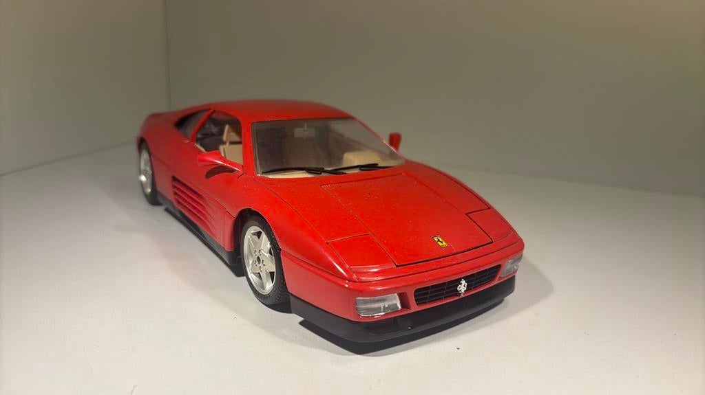 Ferrari 348 tb Bburago 1.18, Hobby en Vrije tijd, Modelauto's | 1:18, Ophalen of Verzenden, Bburago, A, A