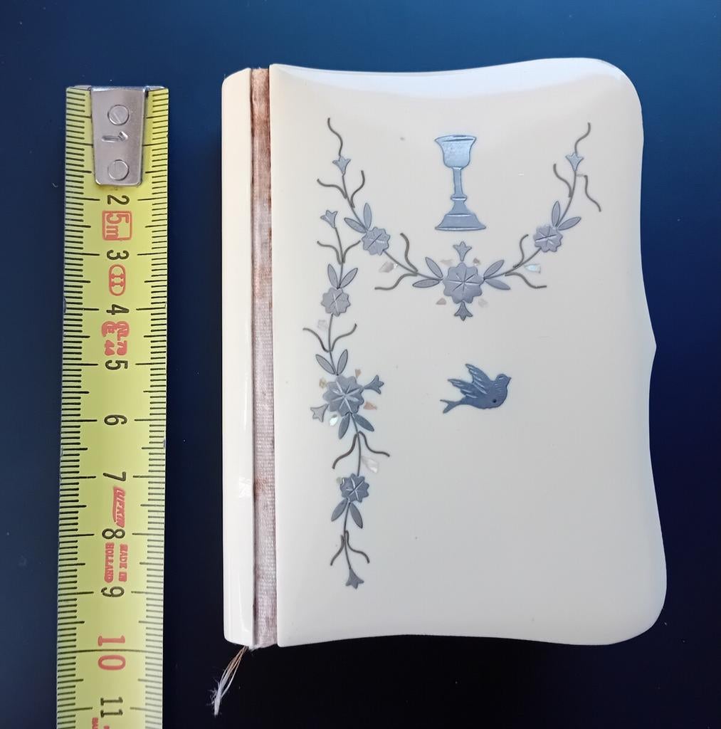Vintage Franstalig gebedenboekje, Boeken, Ophalen of Verzenden, Gelezen, Christendom | Katholiek