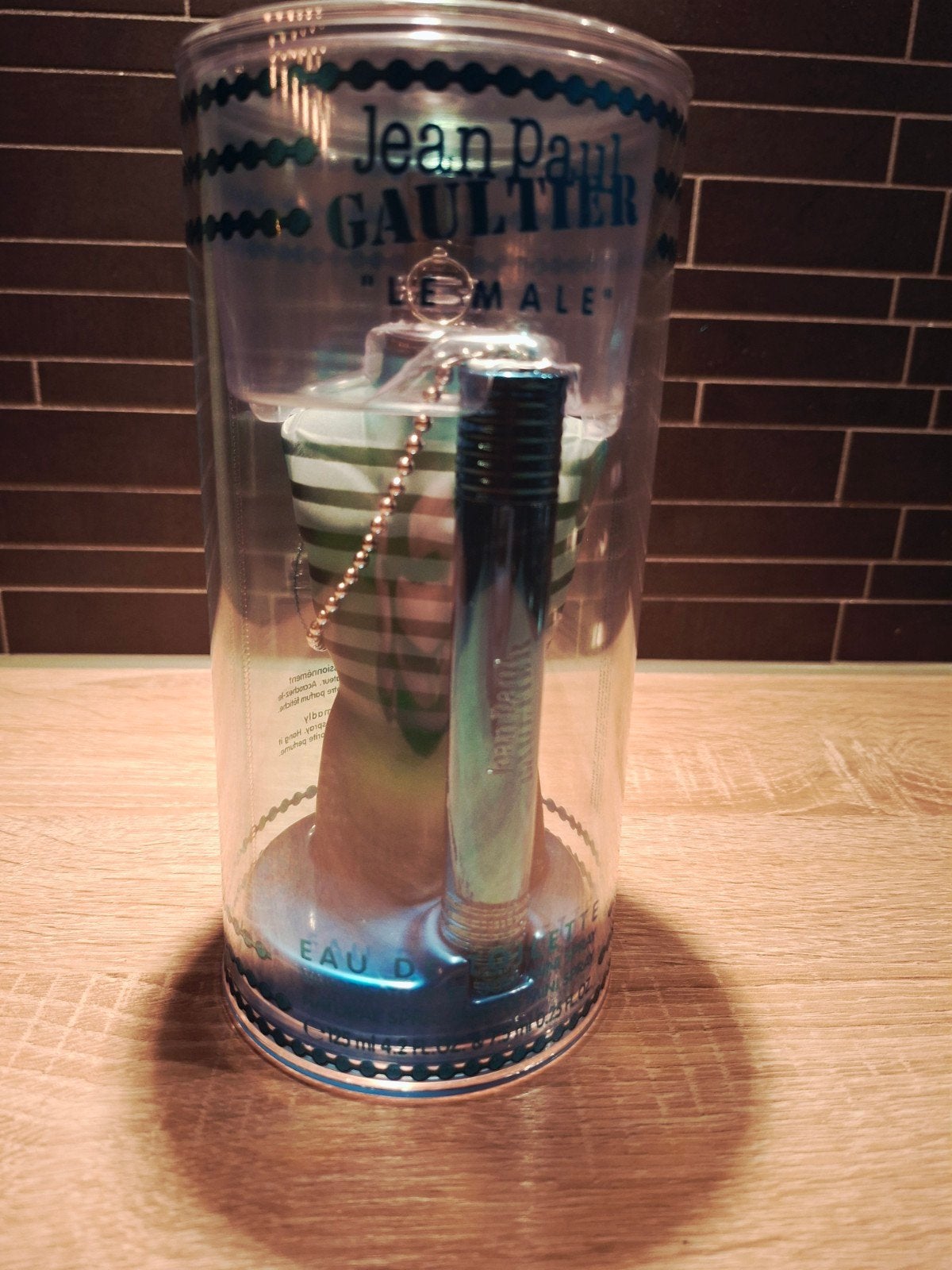Jean Paul Gaultier Le Male 'Vaporisateur et son mini spray', Ophalen of Verzenden, Nieuw, Parfumfles, Gevuld