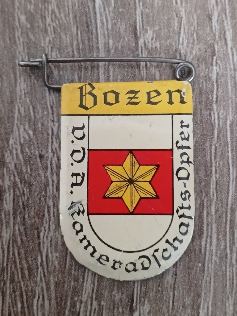 WHW spende 1934 - 1935, Bozen., Verzenden, Overige soorten, Duitsland, Embleem of Badge