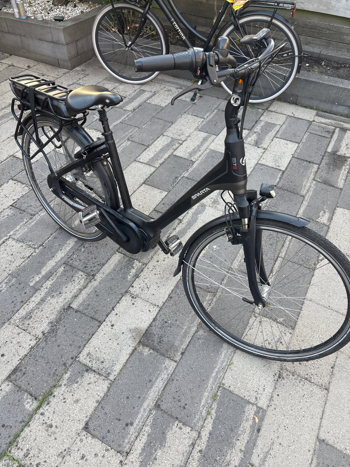 Sparta e-bike met Bosch middenmotor en Bosch accu, Ophalen, Gebruikt, 50 km per accu of meer, Sparta