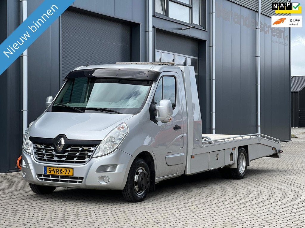 Renault Master T35 2.3 dCI L3 TIJHOF OPRIJWAGEN 159.368KM, Voorwielaandrijving, Euro 5, Stof, Gebruikt