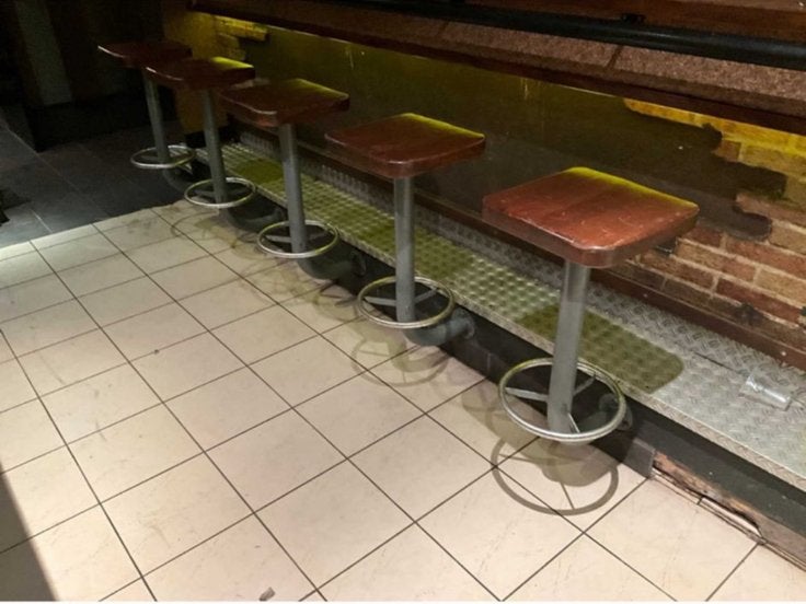 10x barkrukken voor aan een bar, 5 krukken of meer, Ophalen of Verzenden, Zo goed als nieuw, 60 tot 90 cm