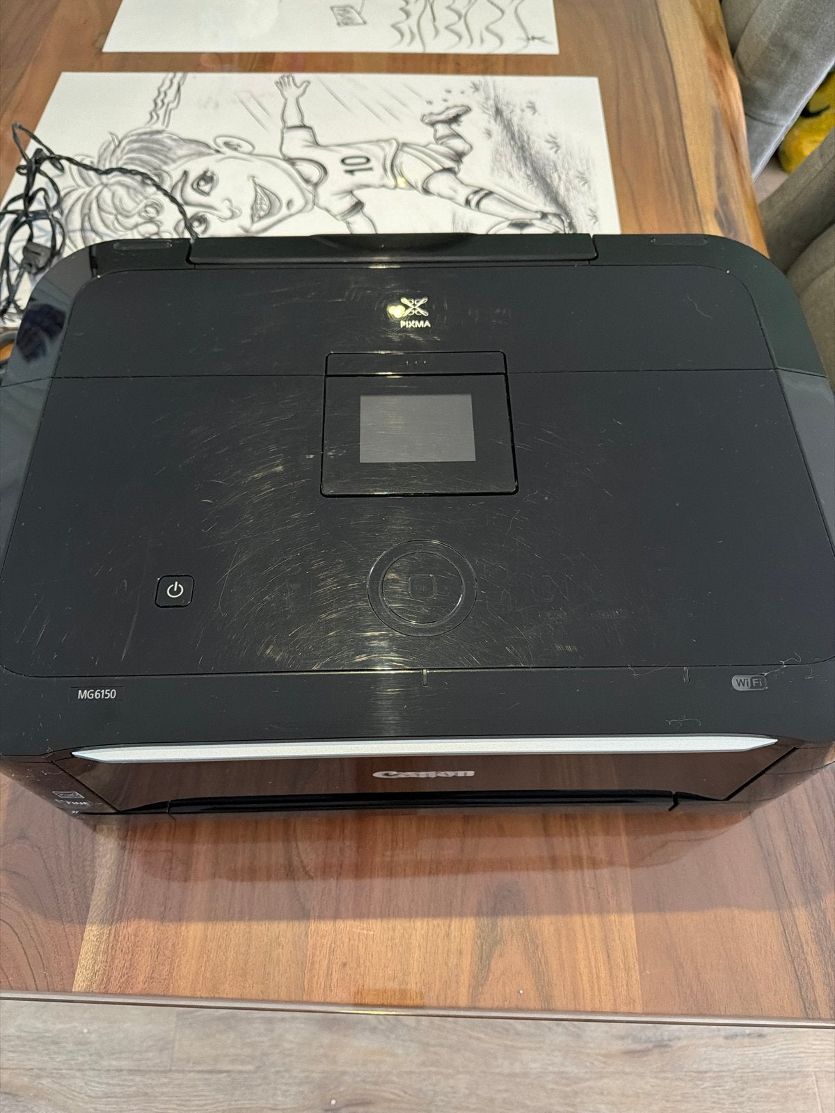 Canon Pixma MG6150 All-in-One Inkjetprinter met Wi-Fi, Computers en Software, Ophalen, Gebruikt, Inkjetprinter, All-in-one
