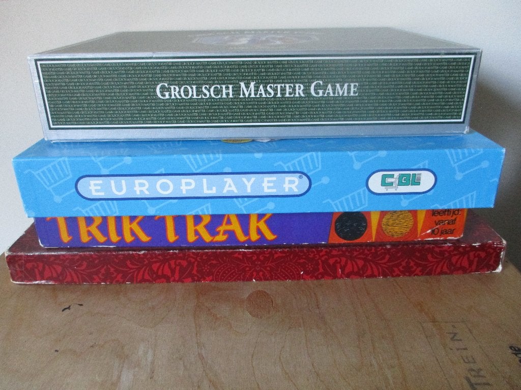 Vier verschillende spellen, Ophalen of Verzenden, Zo goed als nieuw