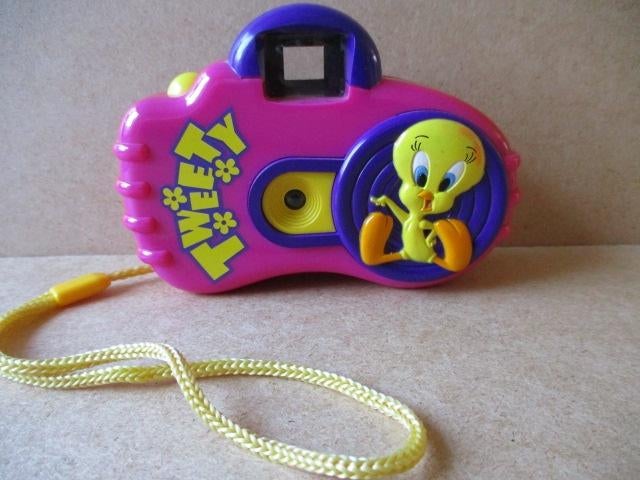 adv10572 tweety fototoestel, Ophalen, Looney Tunes, Gebruikt, Overige typen