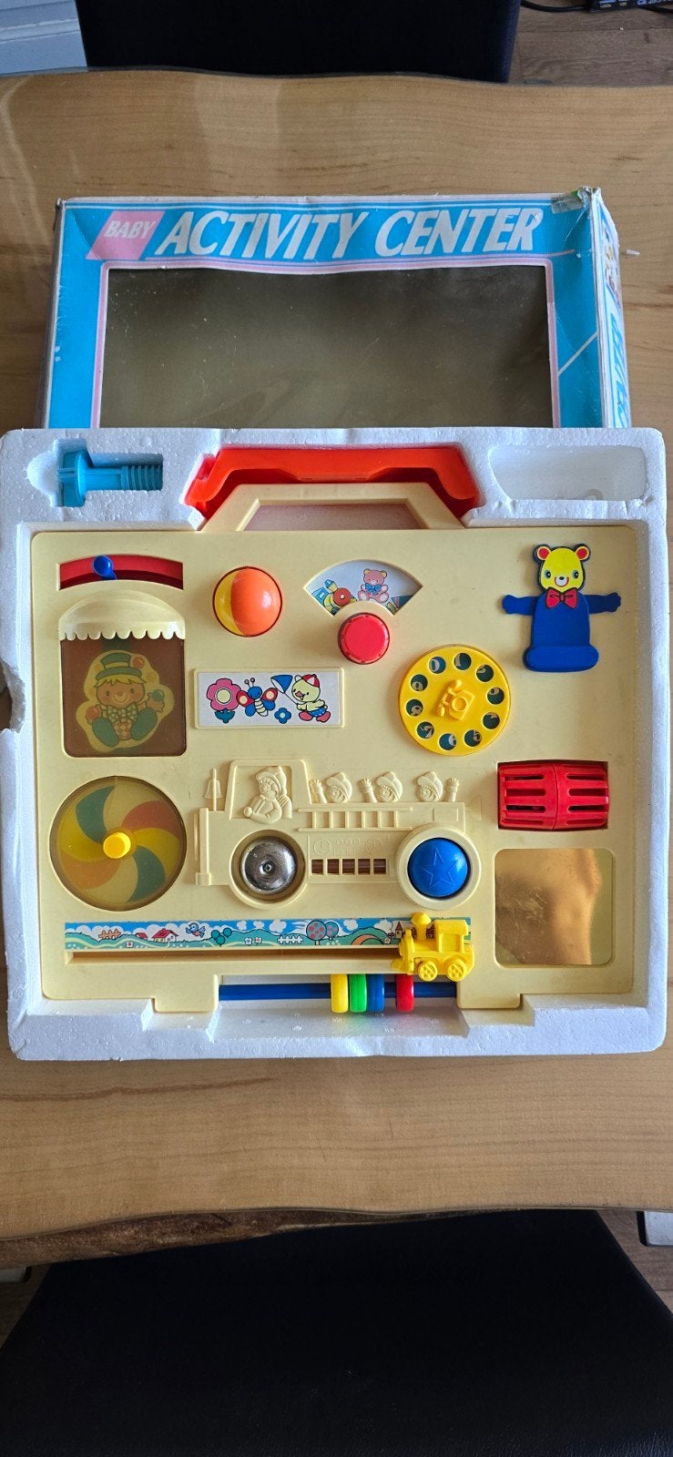 Vintage Baby Activity Center Speelbord, Ophalen of Verzenden