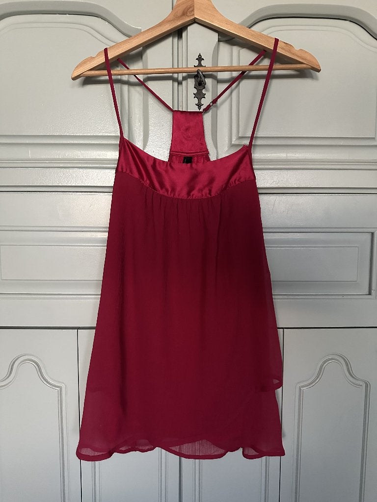 Topje, maat 36, donker rood, Vera Moda, Ophalen of Verzenden, Nieuw, Maat 36 (S), Rood