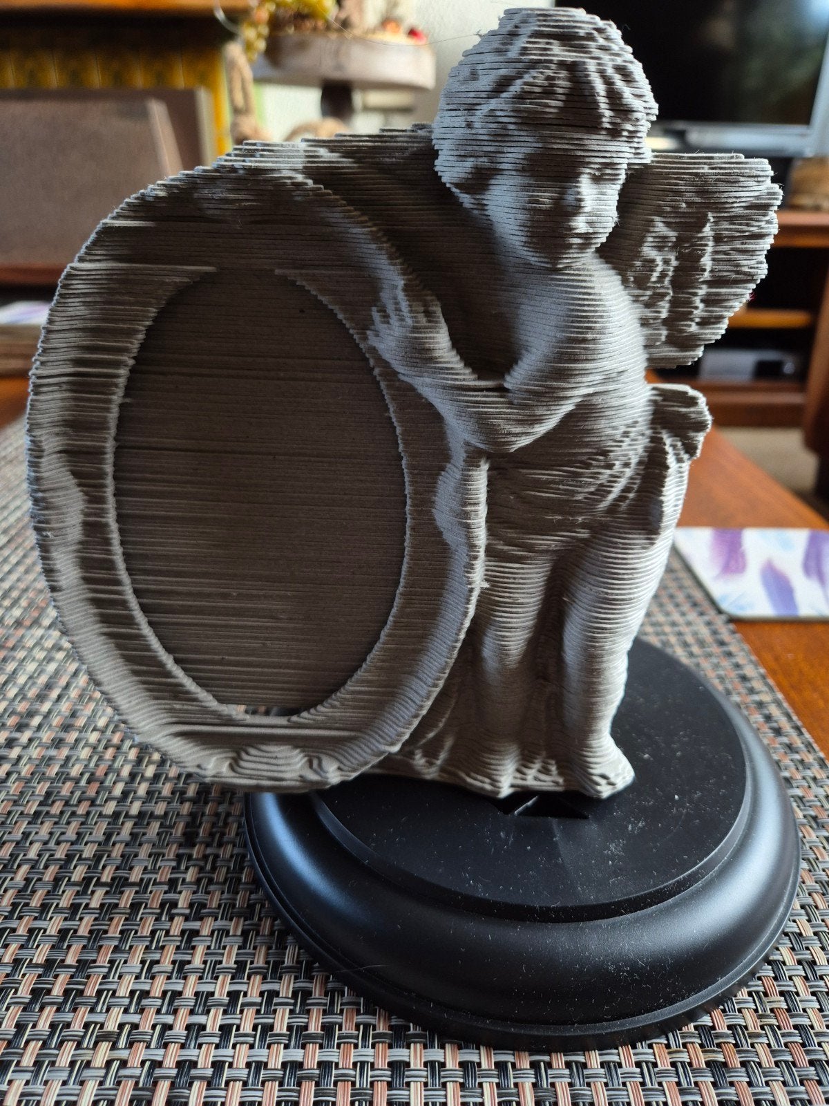 sculpture puzzel engel, Ophalen of Verzenden, Minder dan 500 stukjes, Zo goed als nieuw