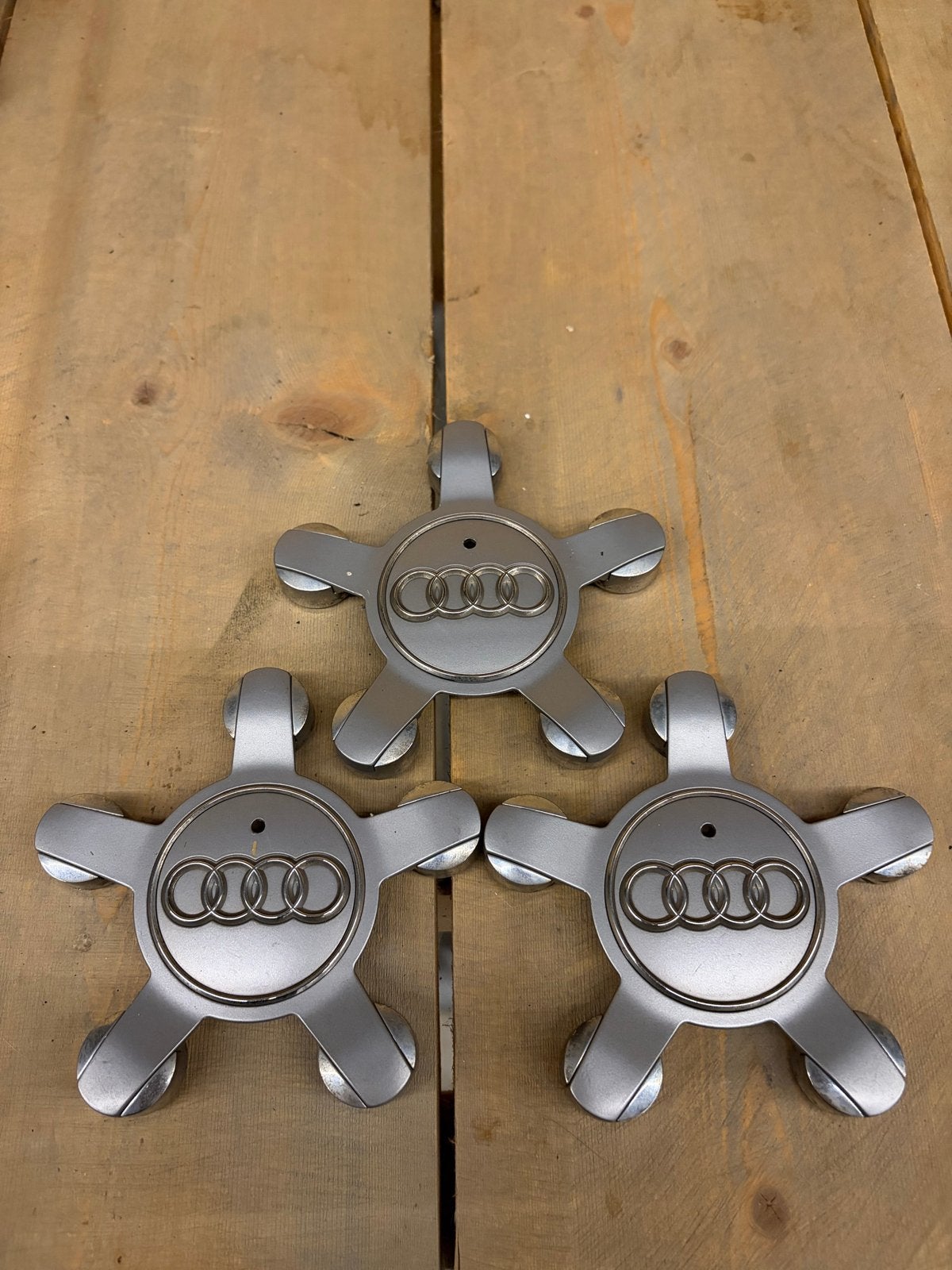 3x Naafdoppen Audi - Origineel Onderdeel 8R0 601 165, Ophalen of Verzenden, Gebruikt