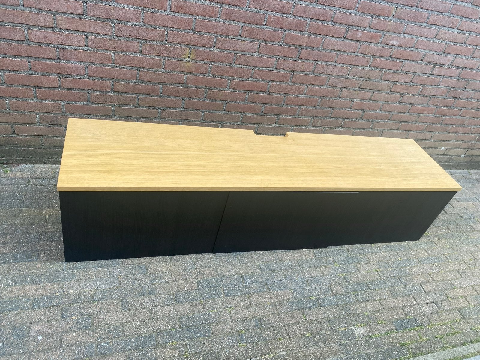 IKEA BESTÅ zwevend tv-meubel, Huis en Inrichting, Kasten | Televisiemeubels, Ophalen, 100 tot 150 cm, Zo goed als nieuw, Minder dan 100 cm