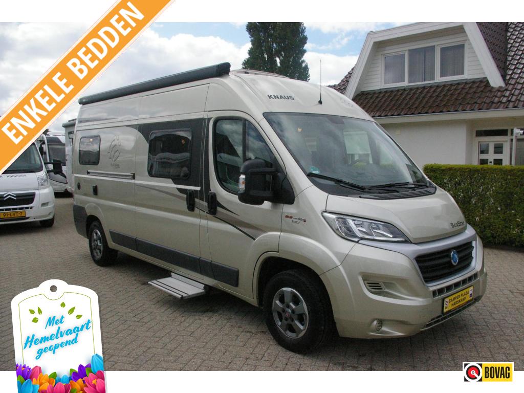 Knaus Boxstar 600 Enkele bedden, Platinum Selection, Ringverwarming, Fiat, Tot en met 2, Koelkast