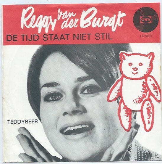 Reggy van der Burgt- Teddybeer, 7 inch, Ophalen of Verzenden, Zo goed als nieuw, Levenslied of Smartlap