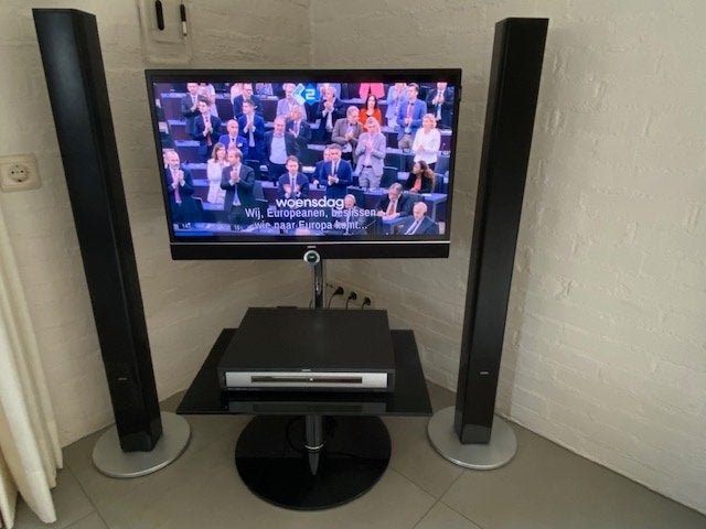 Loewe TV, speakers, tuner/CD, dvd/video, sub woofer, Ophalen, Met externe subwoofer, Gebruikt