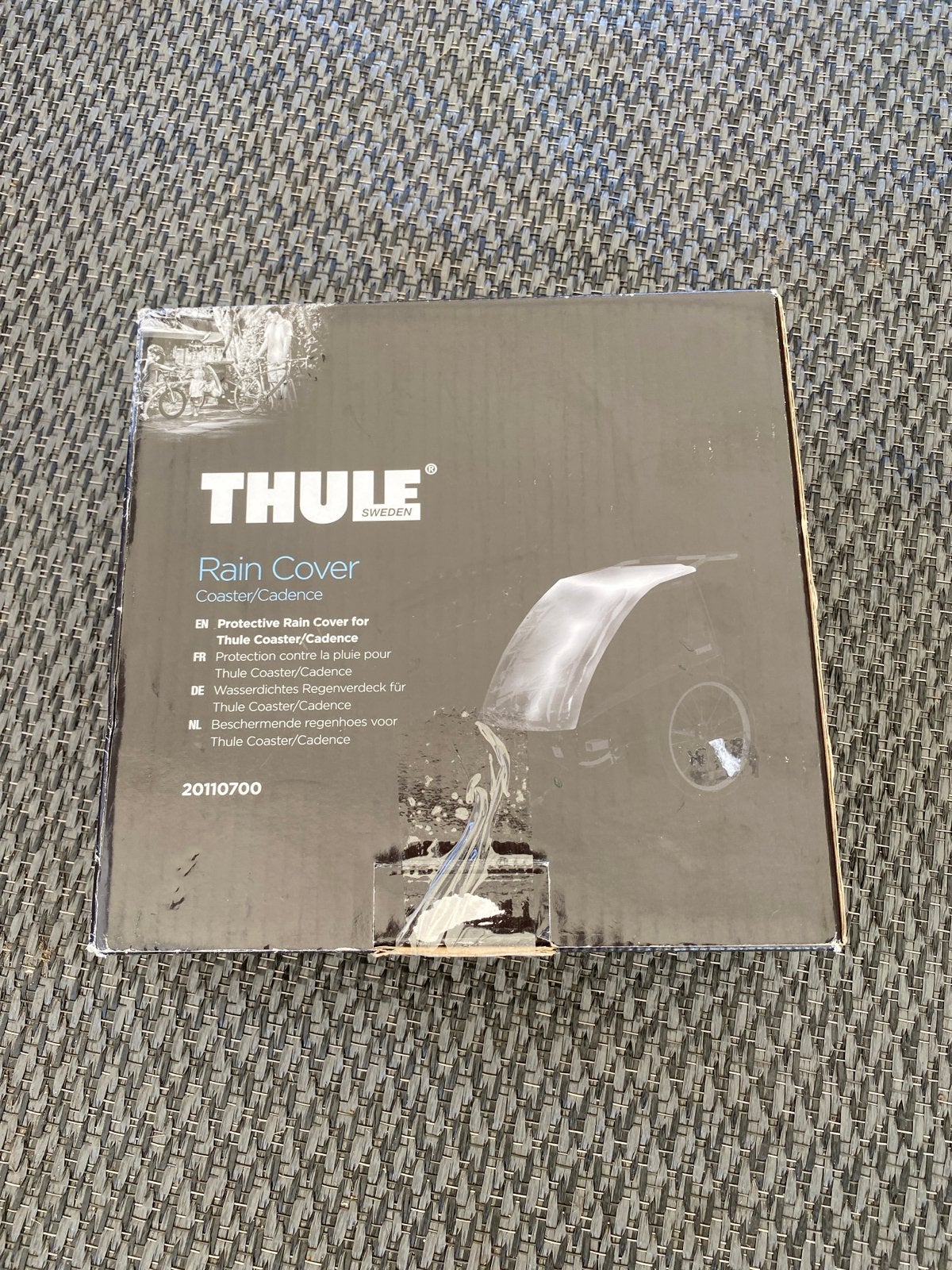 Thule Regenhoes voor Coaster/Cadence NIEUW (20110700), Ophalen of Verzenden, Nieuw, Kinderkar, Minder dan 20 kg