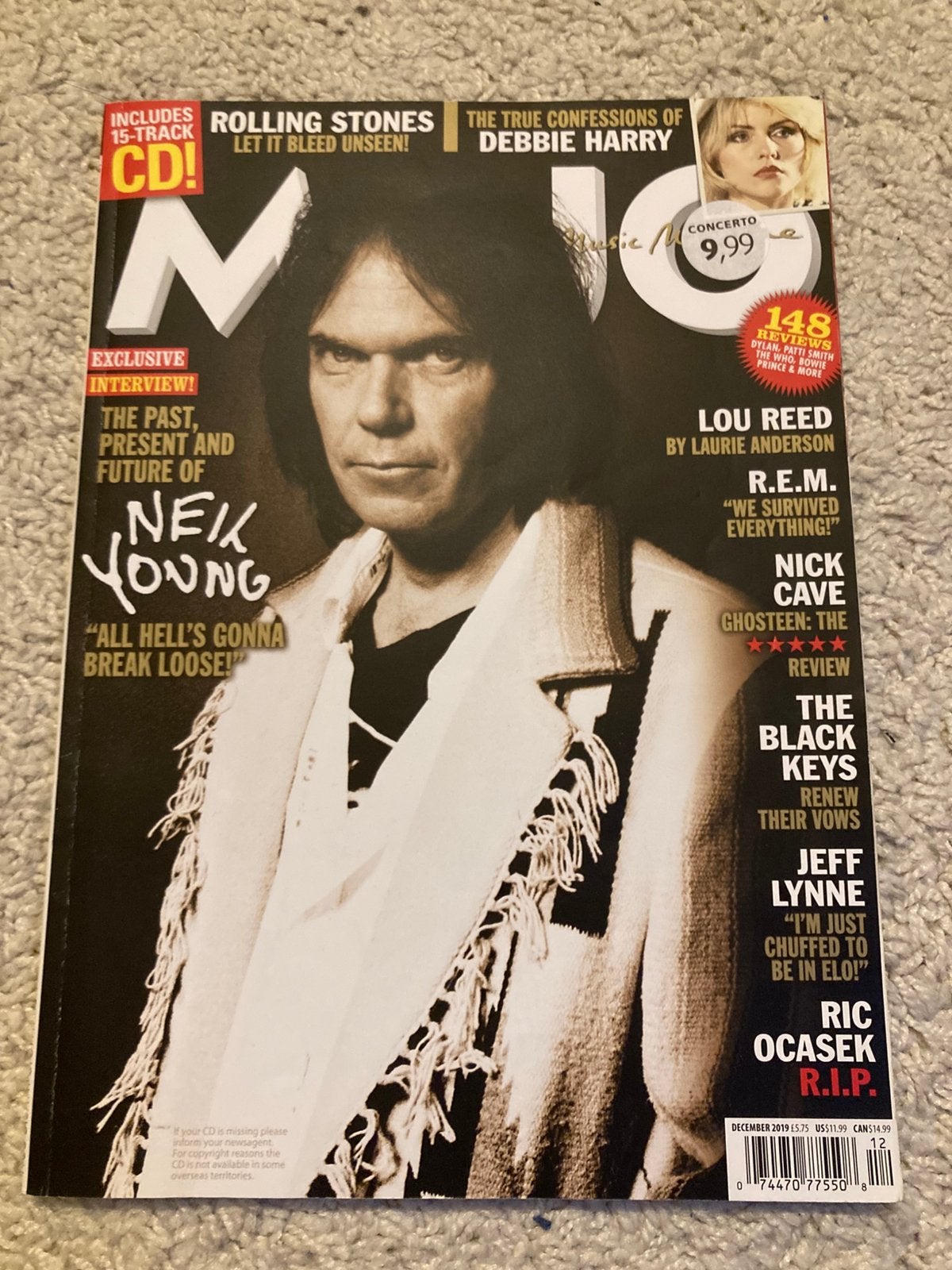 MOJO Lou Reed NEIL YOUNG Nick Cave BLONDIE Bill Fay KINKS, Boeken, Ophalen of Verzenden, Zo goed als nieuw, Muziek, Film of Tv