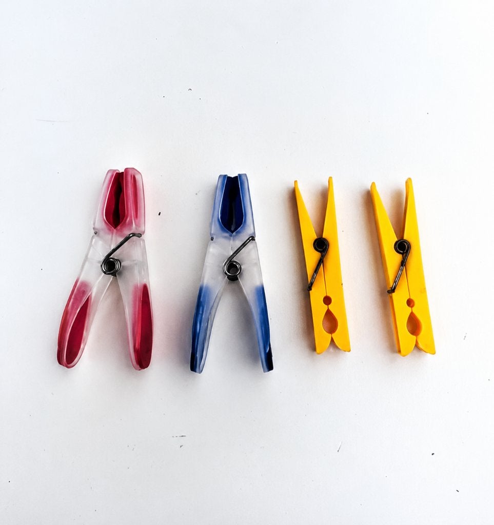 set van 35 leifheit  wasknijpers, Ophalen of Verzenden, Gebruikt, Overige typen