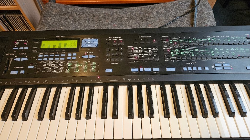 Technics SX-AX7 keyboard synthesizer, Ophalen, Technics, Midi-aansluiting, 61 toetsen