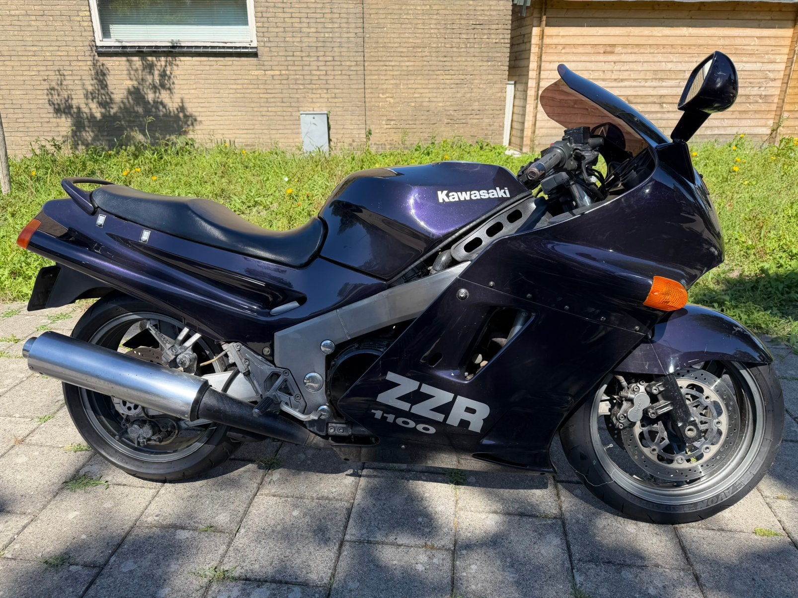 Kawasaki ZZR-1100 1992, 4 cilinders, Motorrijbewijs A, Gebruikt, Meer dan 35 kW