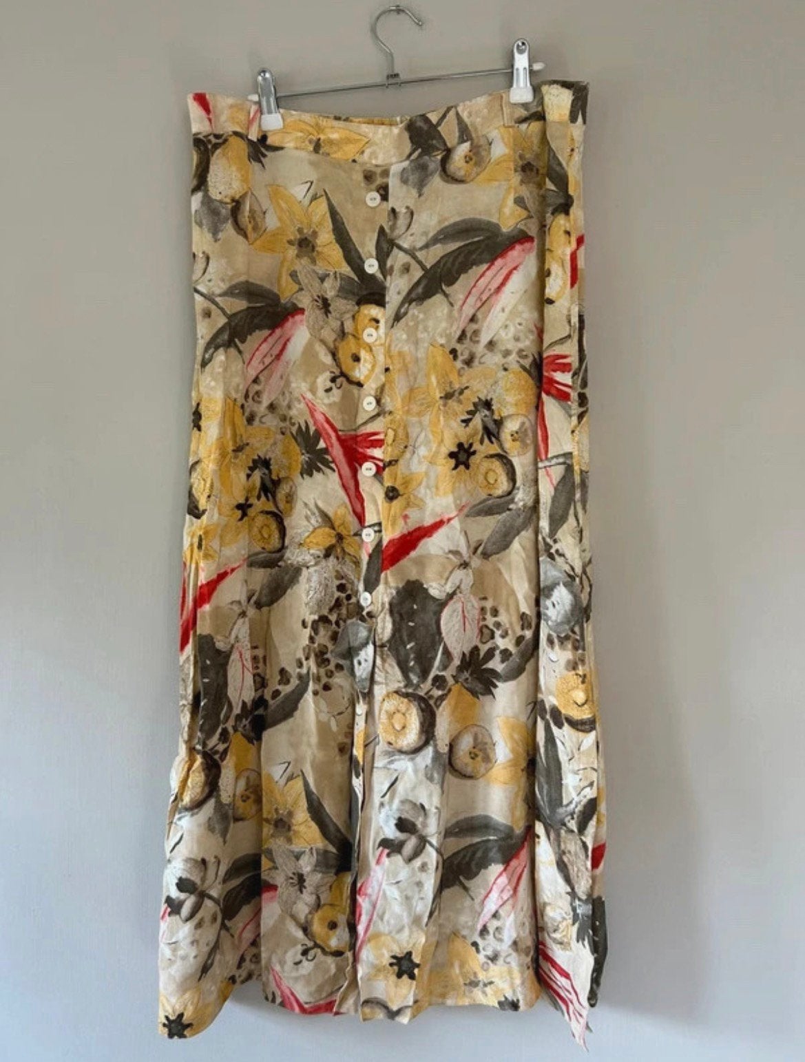 Gele bloemen rok maat XXL Gerry Weber, Kleding | Dames, Rokken, Geel, Maat 46/48 (XL) of groter, Ophalen of Verzenden, Zo goed als nieuw