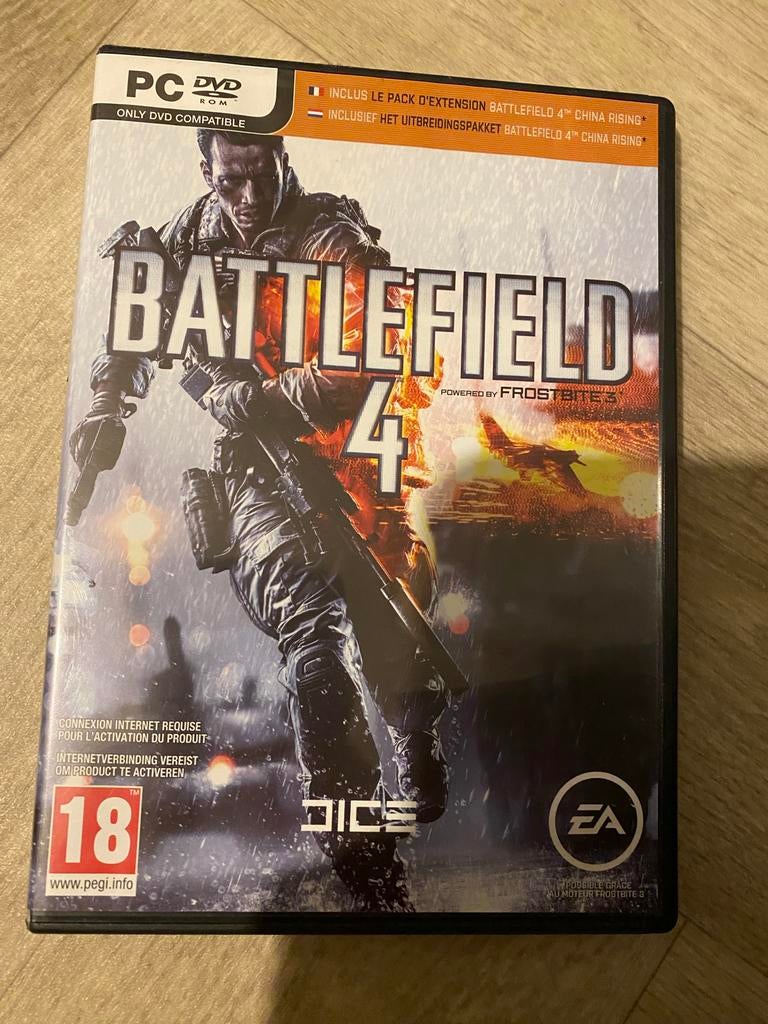 Battlefield 4 PC DVD ROM - Inclusief China Rising DLC, Online, Vanaf 18 jaar, Shooter, Ophalen of Verzenden