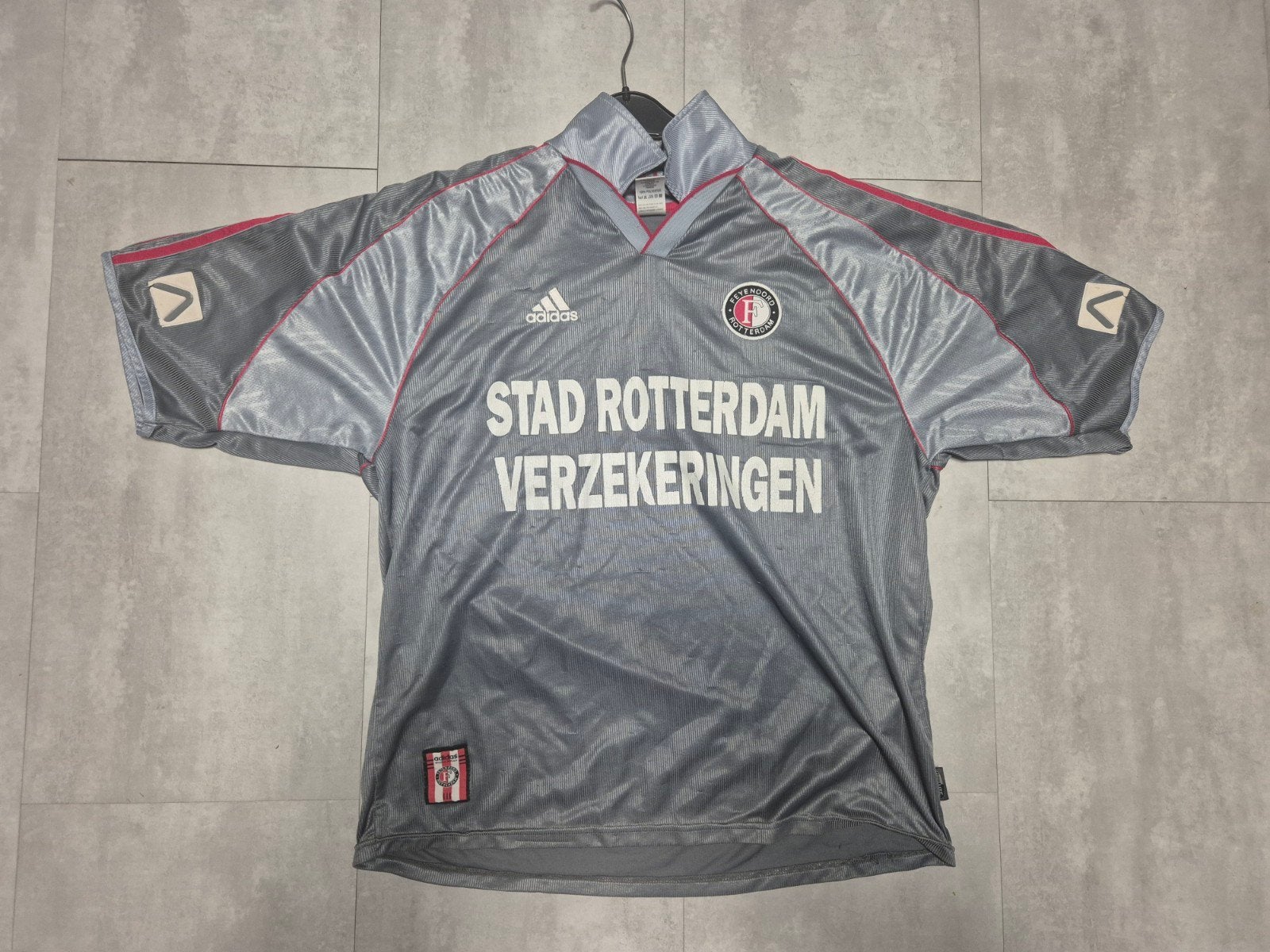 Feyenoord Adidas uitshirt 1999/2000 - Maat XL, Maat 56/58 (XL), Ophalen of Verzenden, Adidas, Voetbal