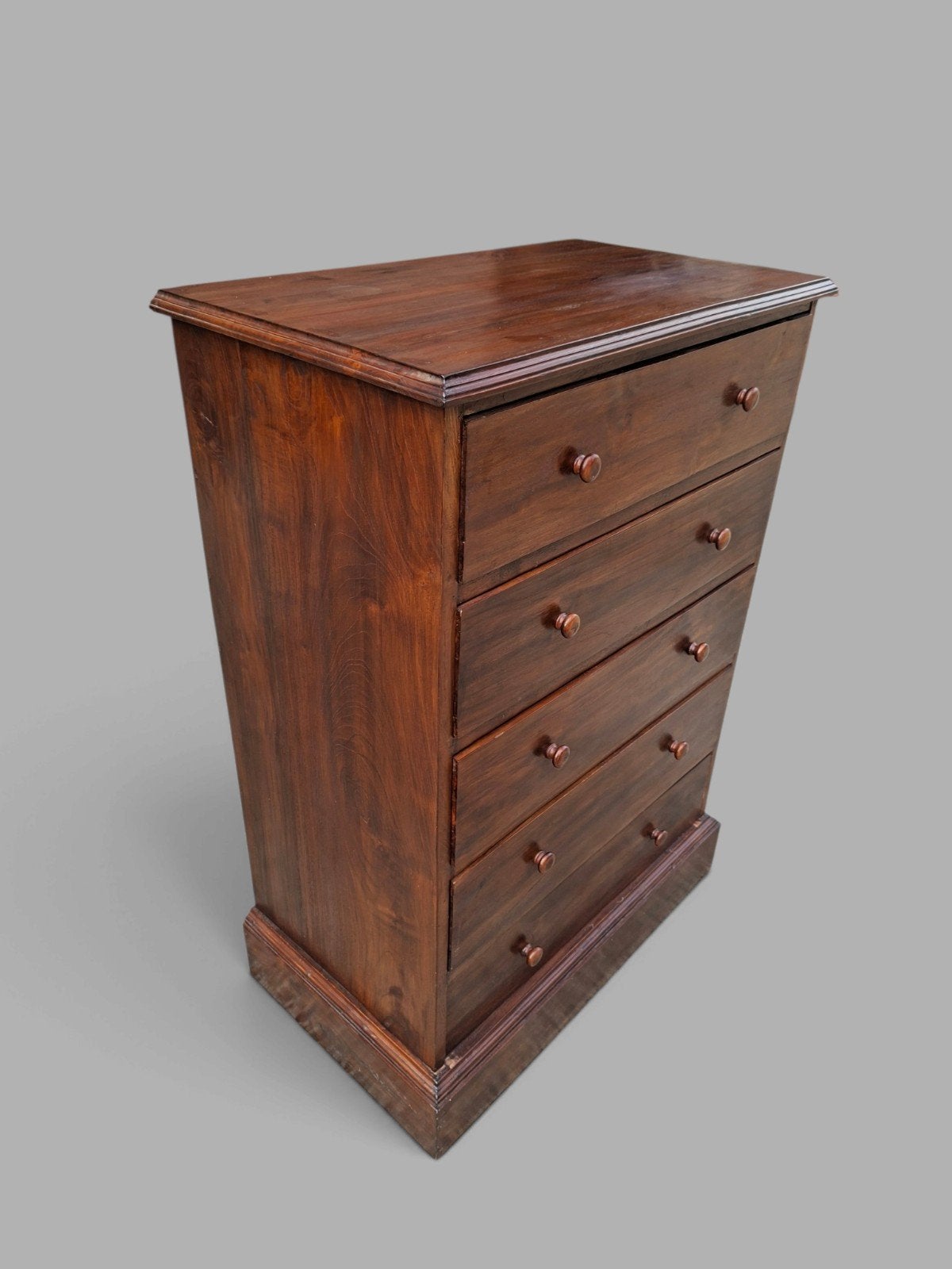 Oude Engelse commode  ladenkast, apothekerskast, archiefkast, Ophalen of Verzenden, 25 tot 50 cm, Minder dan 100 cm