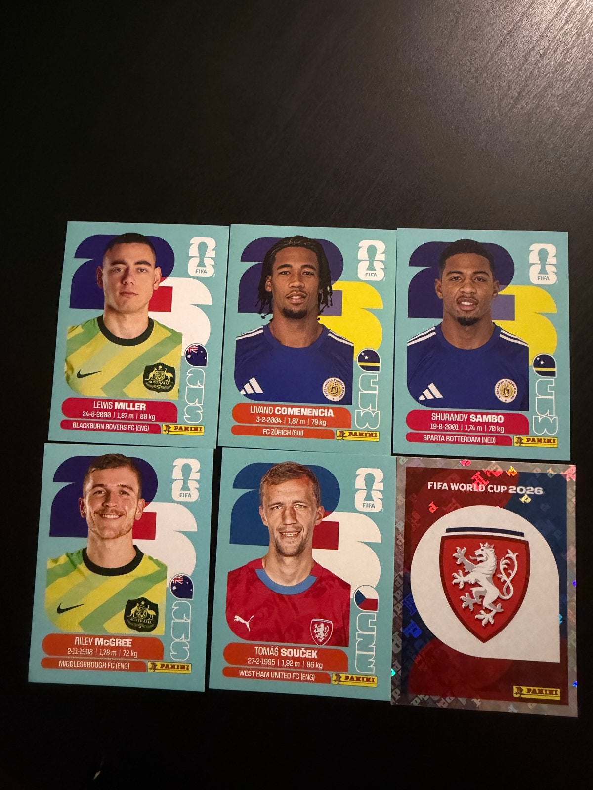 Panini FIFA World Cup 2026 Voetbalplaatjes Collectie, Ophalen of Verzenden, Zo goed als nieuw, Overige sporten, Spelerskaart