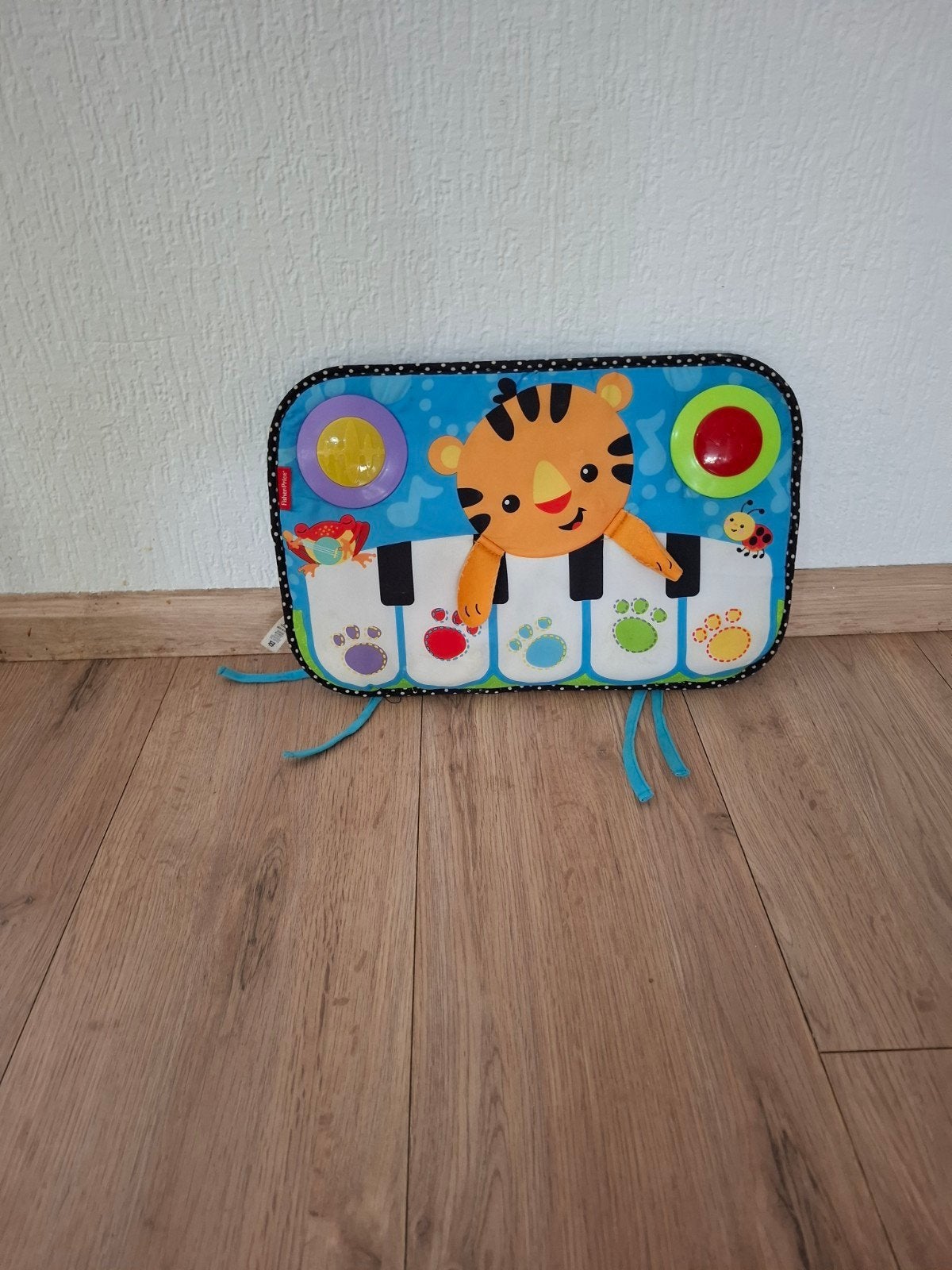 Fisher-Price Muziek Speelkleed Tijger Piano Baby, Ophalen