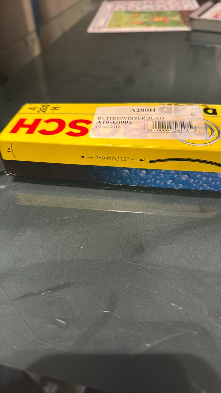 Bosch Ruitenwisserblad A280H - 280mm/12", Ophalen of Verzenden, Nieuw, Universele onderdelen