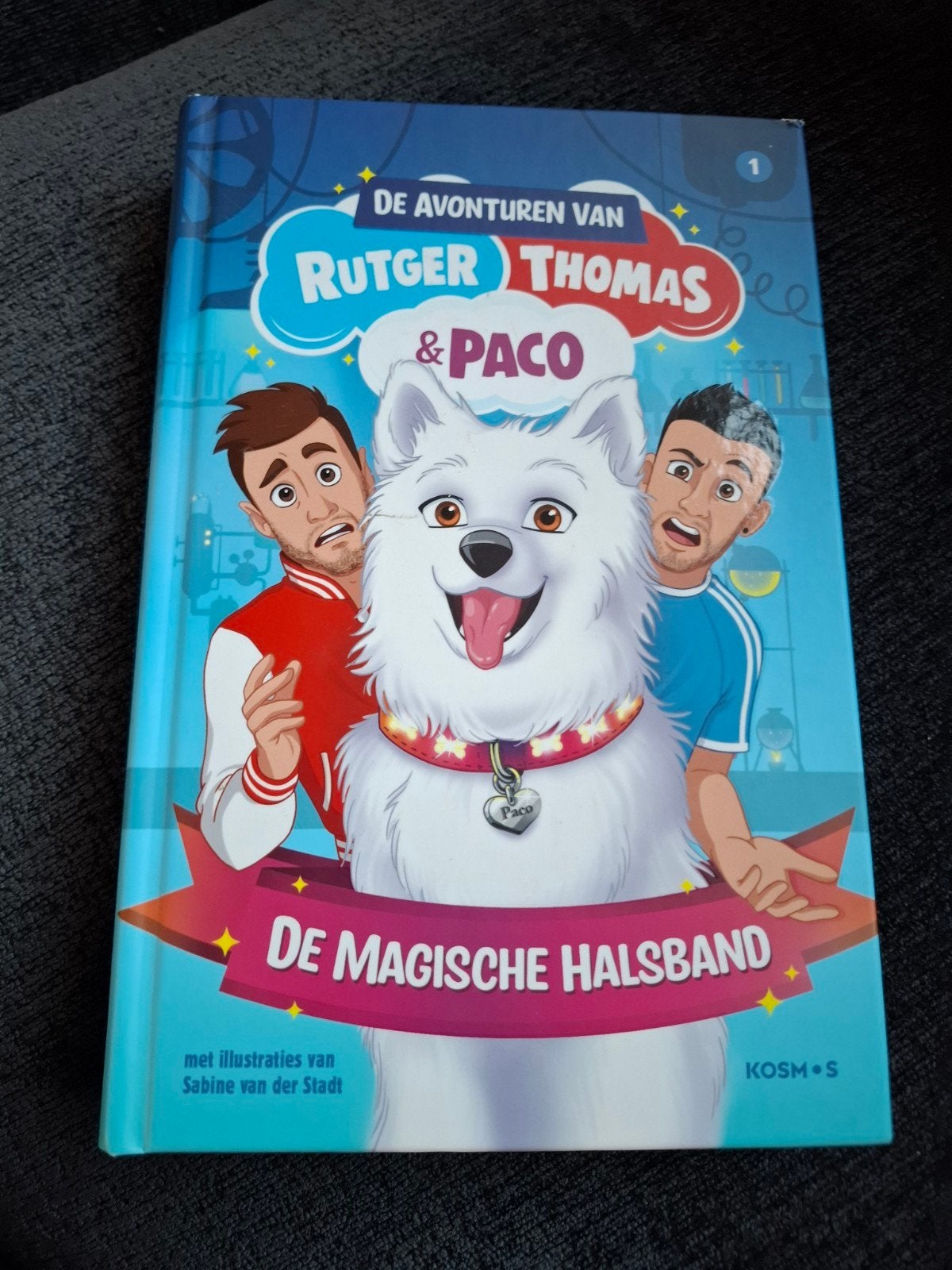 Rutger, Thomas & Paco: De Magische Halsband, Ophalen of Verzenden, Zo goed als nieuw, Rutger Vink, Thomas van Grinsven, Fictie algemeen