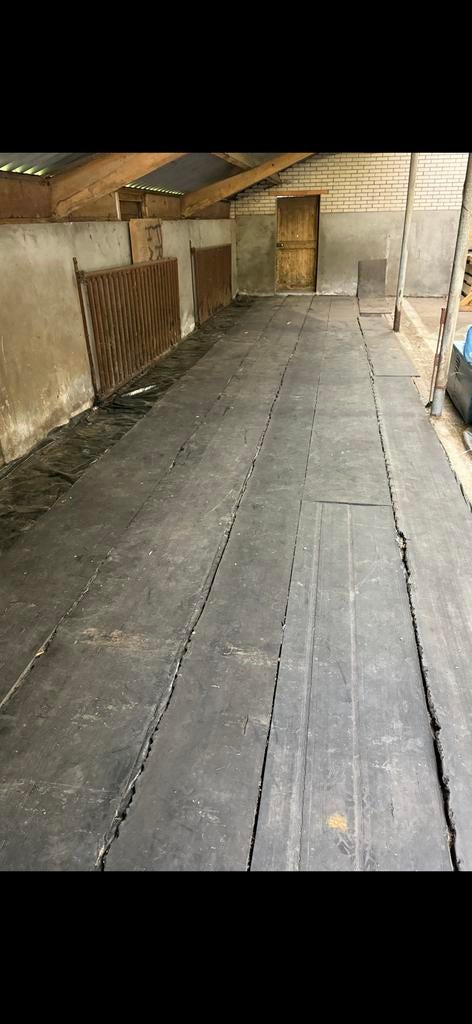 Rubberen matten/ rollen oude transport banden, Dieren en Toebehoren