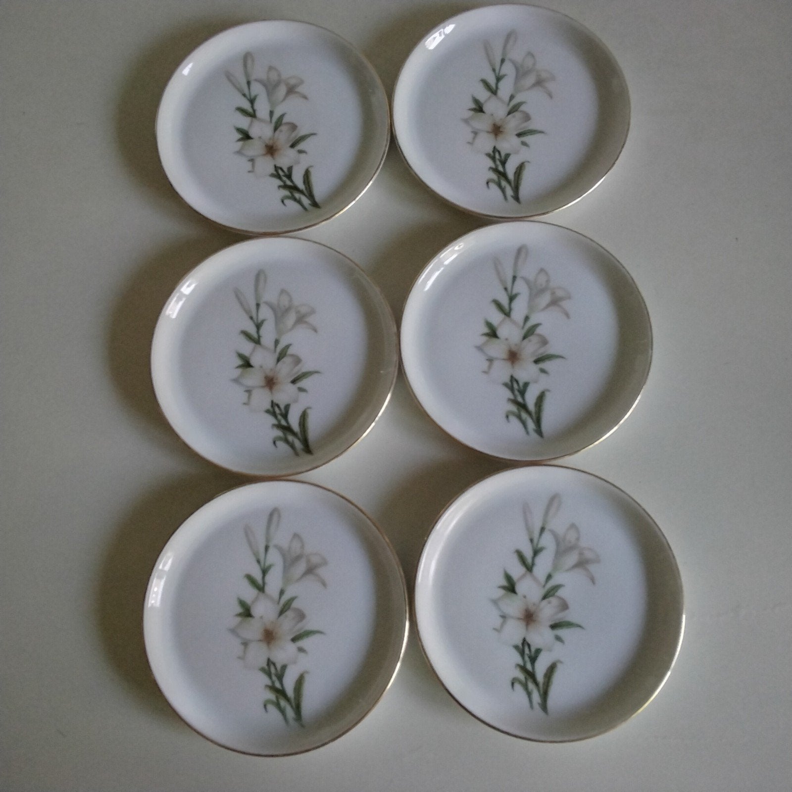 6 furstenberg  petitfours  met lelies, Ophalen of Verzenden, Nieuw