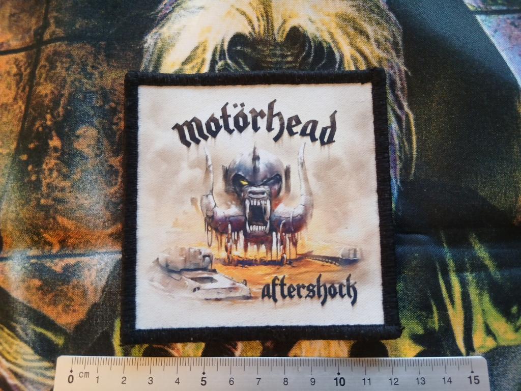 Motorhead mooie afterschock printed patch 38, Verzenden, Nieuw, Kleding