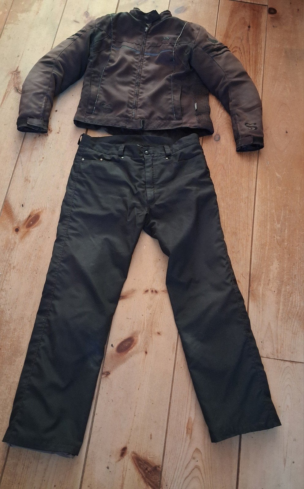 Motorjas + broek, Ophalen of Verzenden, Tweedehands, Dames, Combipak