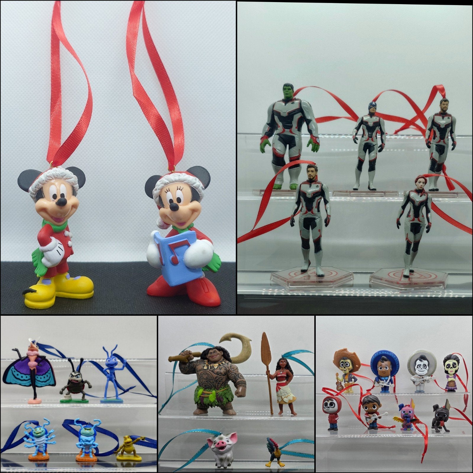 Disney sets sets kerst ornamenten ornament kerstboom hangers, Ophalen of Verzenden