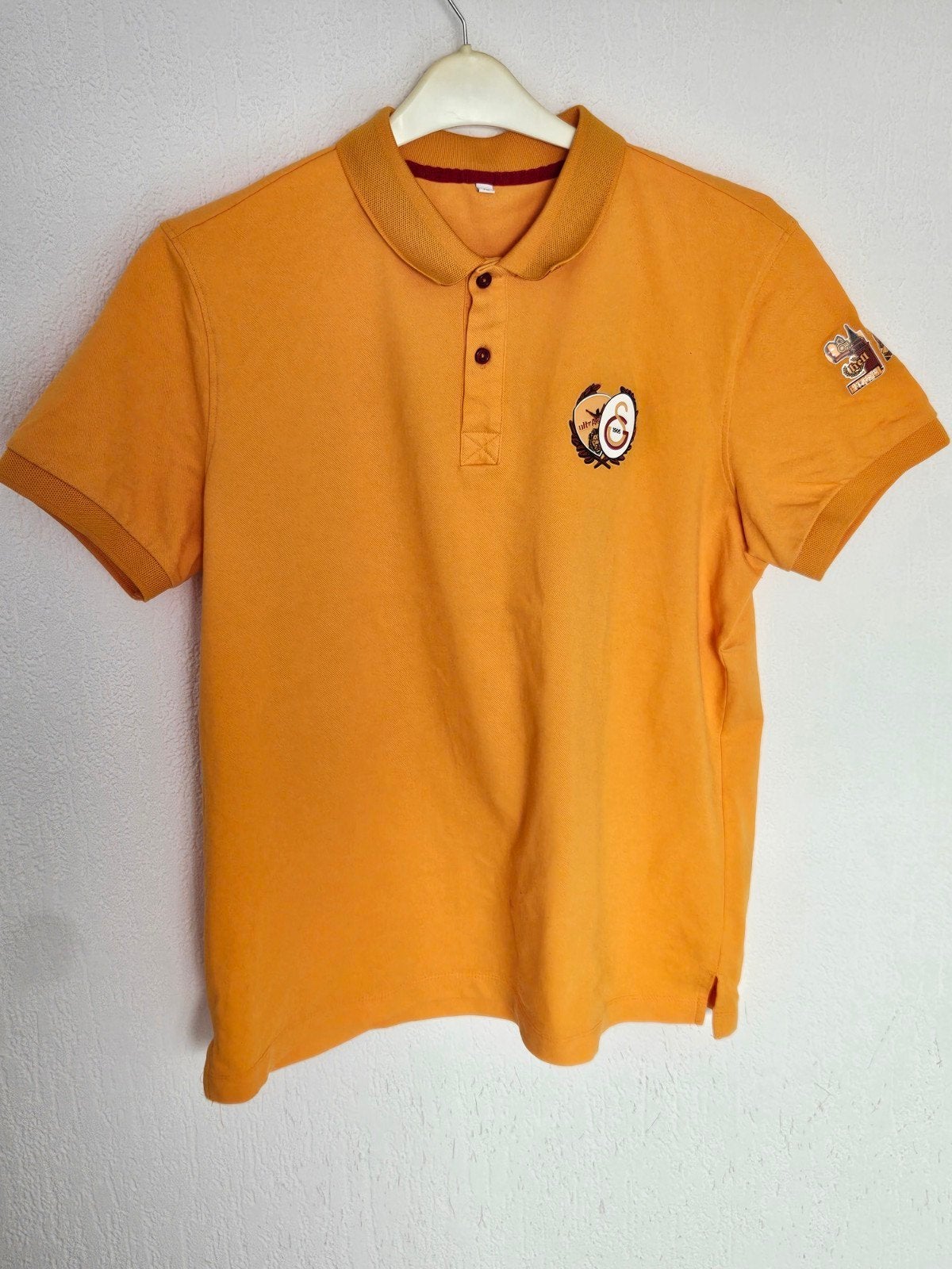 Galatasaray Fan T-shirt uA_HELL. XL - Zo goed als nieuw!, Ophalen of Verzenden, Zo goed als nieuw, Maat 56/58 (XL), Geel
