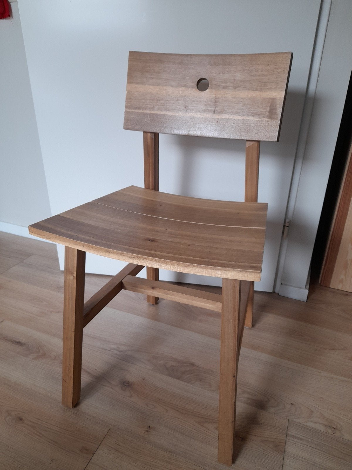 ikea stoel hout, Ophalen, Bruin, Hout, Eén