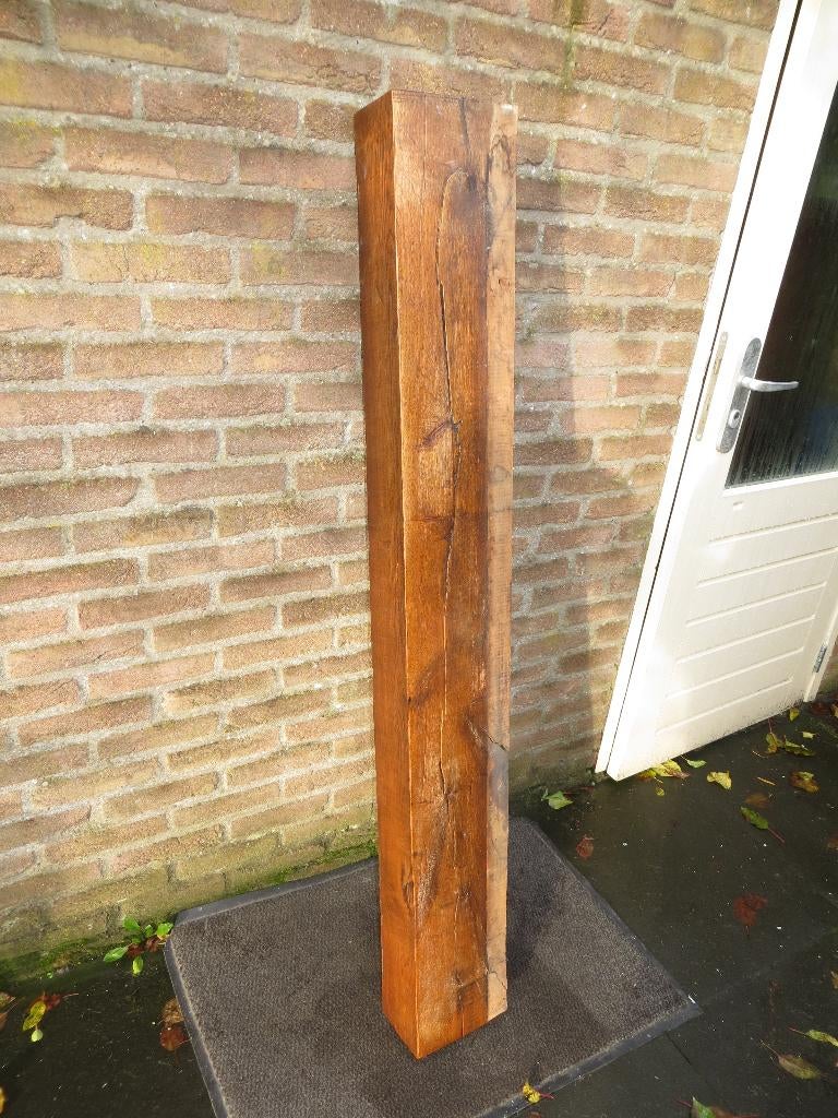 Zware massieve eiken balk, Ophalen, Gebruikt, Minder dan 180 cm, Balken