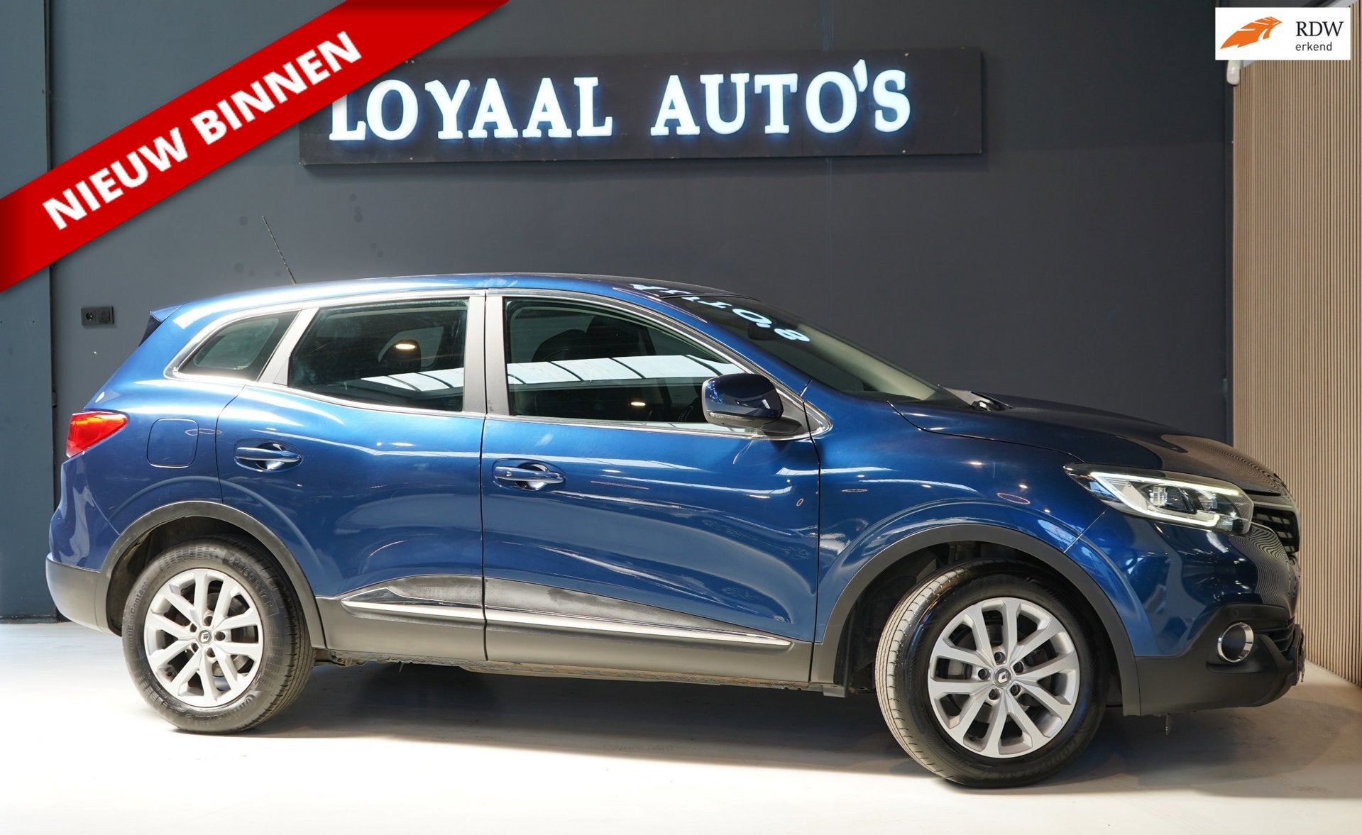 Renault Kadjar 1.2 TCe Zen | AUT | AIRCO | CRUISE | NAVI | P, Auto's, Kadjar, Gebruikt, 4 cilinders, Blauw