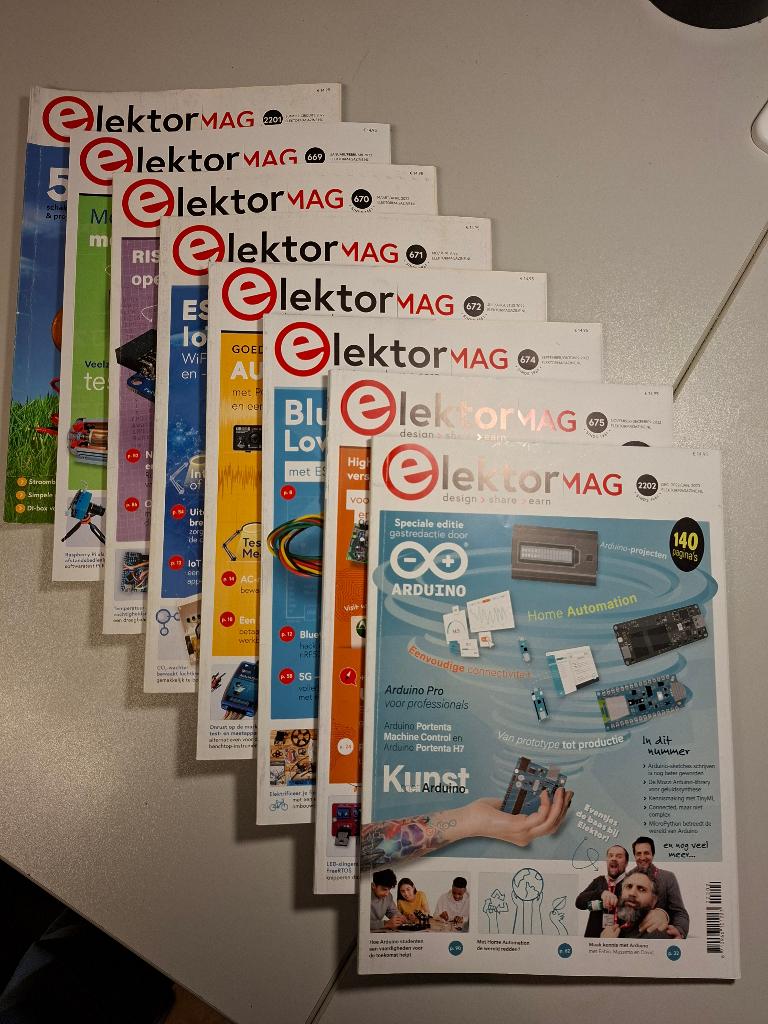 Tijdschrift Elektor / Elektuur 2022, Boeken, Ophalen of Verzenden, Zo goed als nieuw, Wetenschap en Natuur