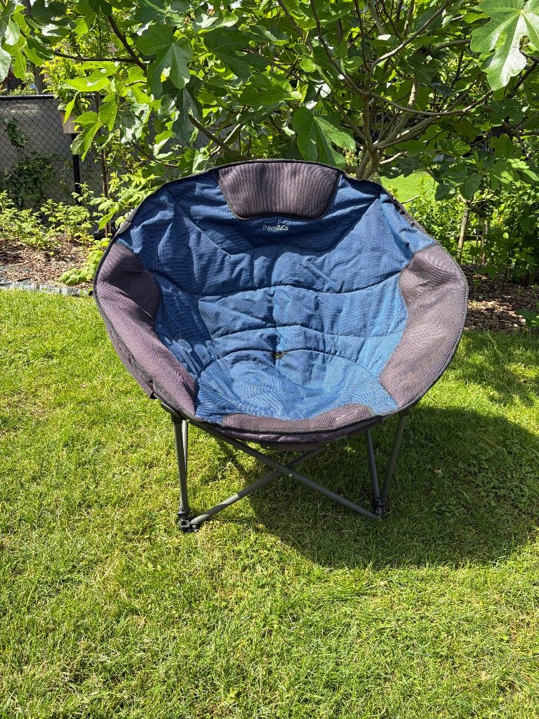 Camping fauteuil inklapbaar, Ophalen, Gebruikt, Campingstoel