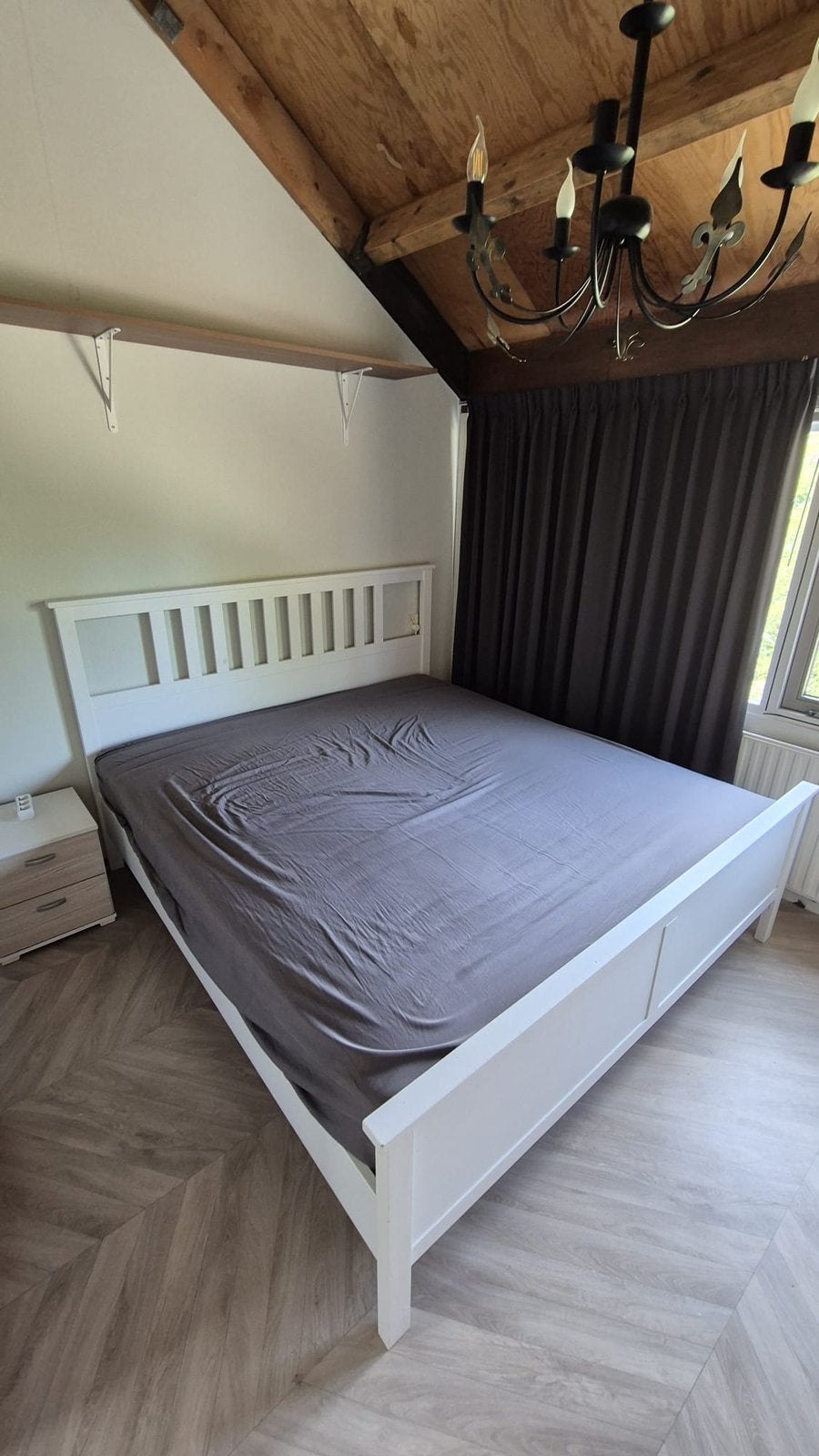 Bed 180 x 200, Tweepersoons, Ophalen of Verzenden, Zo goed als nieuw, 180 cm