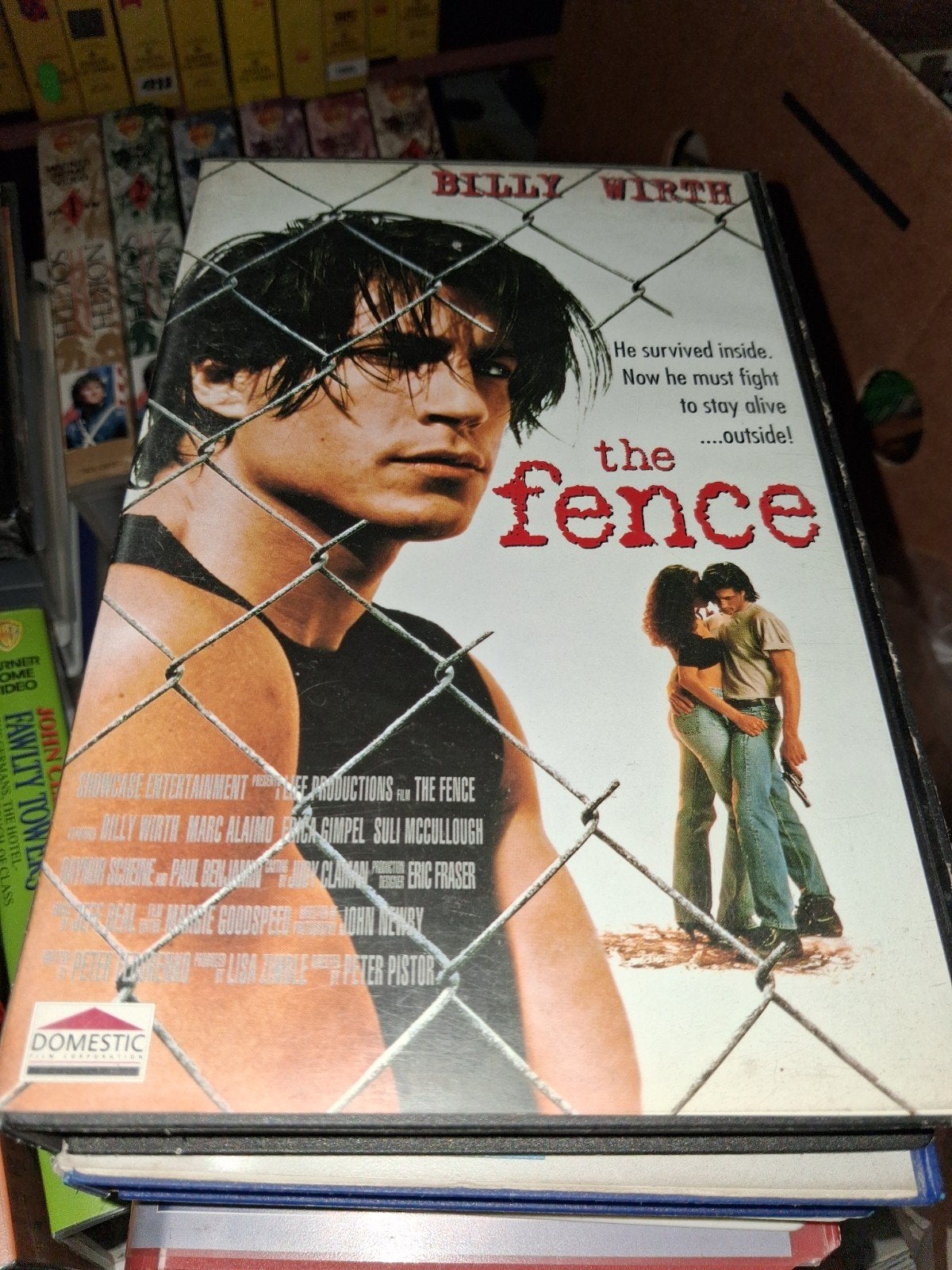 Vhs ex-rental  - The Fence, Vanaf 16 jaar, Ophalen of Verzenden, Gebruikt, Horror